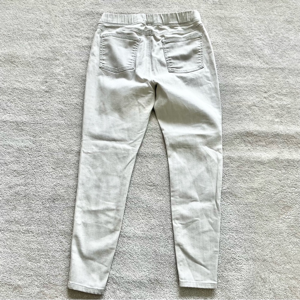EILEEN FISHER ORGANIC COTTON BLEND PULL ON PANT SMALL CHIC STYLISH COMFY - Picture 2 of 8